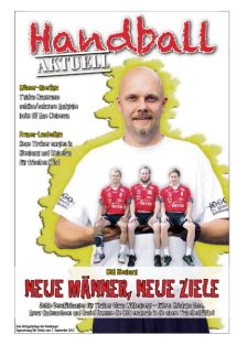 Handball aktuell vom 07.09.2012