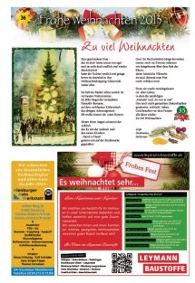 Weihnachtsbeilage Seite 36