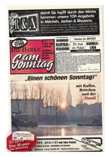 30 Jahre DIE HARKE am Sonntag 17.11.2013