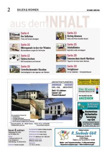 Bauen und Wohnen Seite 2