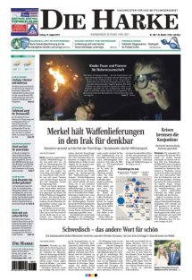 DIE HARKE vom 15.08.2014