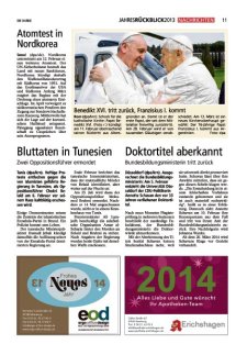 Jahresr&uuml;ckblick Seite 11