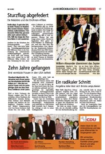 Jahresr&uuml;ckblick Seite 17