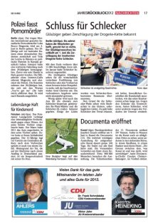 Jahresr&uuml;ckblick Seite 17