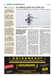 Jahresr&uuml;ckblick Seite 40