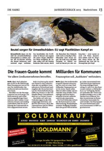 Jahresr&uuml;ckblick Seite 13