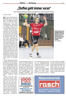 Handball Aktuell Seite 3