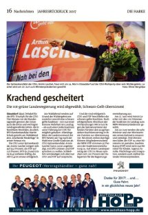 Jahresr&uuml;ckblick Seite 16