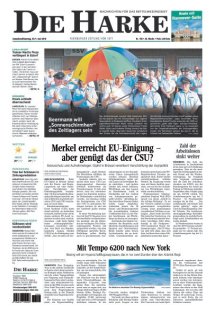 DIE HARKE vom 30.06.2018