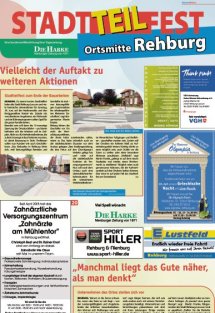 Stadtteilfest Rehburg 30.06.2018