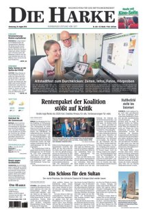 DIE HARKE vom 30.08.2018