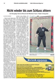Handball aktuell Seite 12
