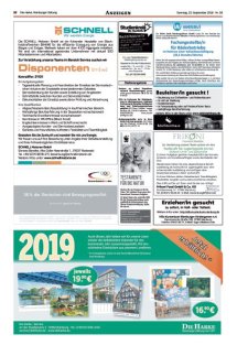 DIE HARKE am Sonntag Seite 22