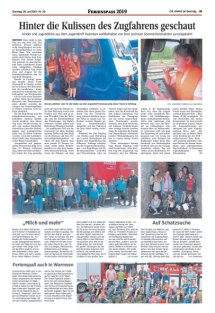 DIE HARKE am Sonntag Seite 19