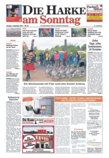 DIE HARKE am Sonntag 08.09.2019
