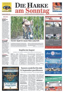 DIE HARKE am Sonntag vom 31.07.2022