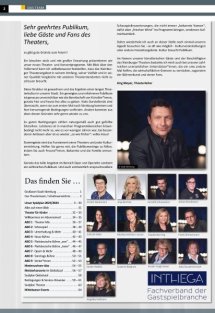 Das Theater- und Konzertprogramm Seite 4