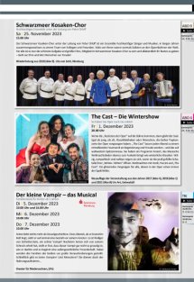 Das Theater- und Konzertprogramm Seite 13