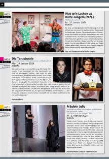 Das Theater- und Konzertprogramm Seite 18