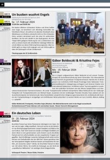 Das Theater- und Konzertprogramm Seite 20