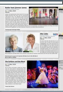 Das Theater- und Konzertprogramm Seite 23