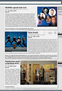 Das Theater- und Konzertprogramm Seite 25