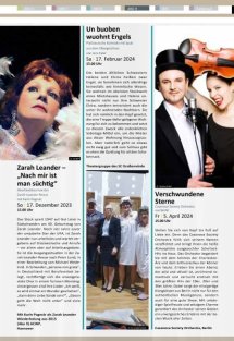 Das Theater- und Konzertprogramm Seite 55