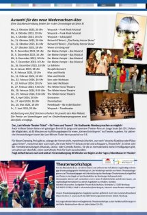 Das Theater- und Konzertprogramm Seite 57