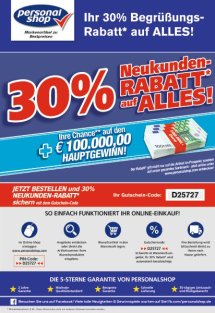 Personalshop vom 07.11.2023