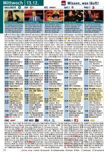 rtv Fernsehbeilage Seite 22