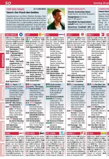 prisma Fernsehmagazin Seite 16