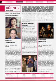 Das Theater- und Konzertprogramm Seite 44