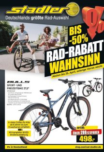 Zweirad Stadler vom 31.03.2025