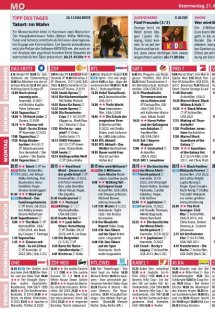 prisma Fernsehmagazin Seite 22