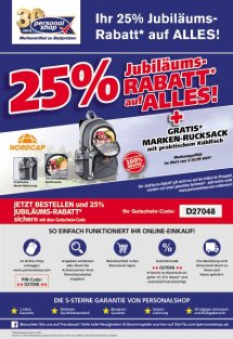 Personalshop vom 01.07.2025