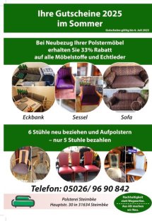Polsterei Steimbke Seite 2